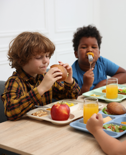 Mealtime at Caring Corner